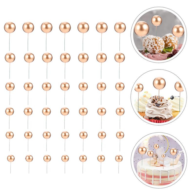 Badu.bg 42Pcs топки Торти за торта Вложка за торта Декоративна топка ...