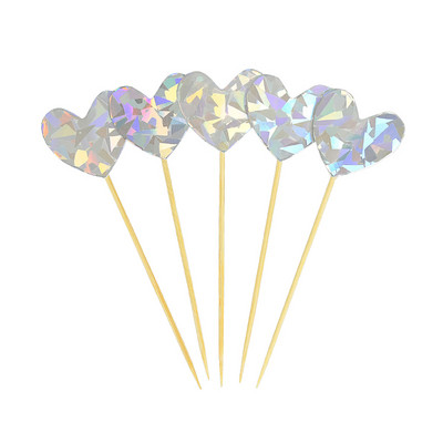 20 buc. Topper pentru tort cu sclipici La mulți ani, cu focuri de artificii colorate, cu ciucuri, pentru cupcake, pentru nunta, pentru baby shower, pentru coacere, pentru desert, pentru decor de tort