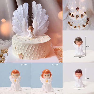 Ingli sulgedest tiivalipu tordikatted pulma-sünnipäevapeo tordipealse kaunistuse jaoks