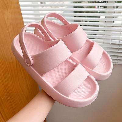 COSMAGIC jaunas vasaras EVA sandales ikdienas pludmales sievietēm ārpusē, neslīdošs vīriešiem, mīksta zole iekštelpu sandalijas apavi