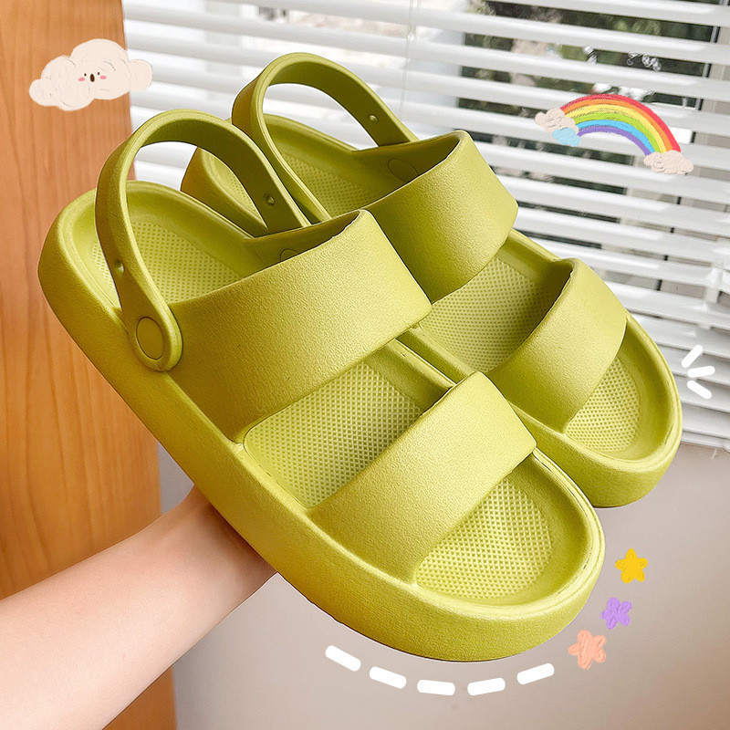 COSMAGIC jaunas vasaras EVA sandales ikdienas pludmales sievietēm ārpusē, neslīdošs vīriešiem, mīksta zole iekštelpu sandalijas apavi