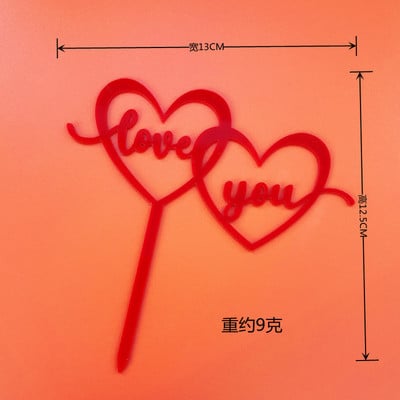 Topper pentru tort de nuntă în formă de dragoste, cu inimă auriu, argintiu, pentru decorațiuni pentru tort, aniversare, aniversare, petrecere de nuntă