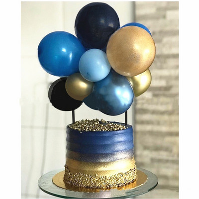 10 gab. 5 collu balonu kūkas virsma Metāla konfeti bumbiņas mākoņa forma dzimšanas dienas bērnu dušai kāzu ballīšu dekorēšanai.