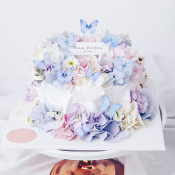 6 τμχ Τούρτες με πεταλούδα Χρόνια πολλά Χειροποίητα Επιδόρπιο Γαμήλιο πάρτι Διακόσμηση κέικ ντους μωρών DIY Προμήθειες ψησίματος