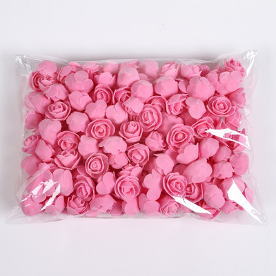 50/100/200 de bucăți Ursuleț de trandafiri 3cm spumă nuntă Decor decorativ de Crăciun pentru acasă Diy Cutie de cadouri Flori artificiale