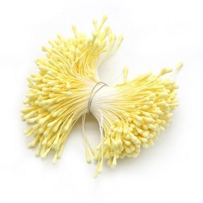 Lucia Crafts 420/600/1000 kom / lot cvijeća prašnika 2 mm DIY vijenac od umjetnog cvijeća za svatove kućni dekor D0401