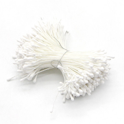 Lucia Crafts 420/600/1000 kom / lot cvijeća prašnika 2 mm DIY vijenac od umjetnog cvijeća za svatove kućni dekor D0401