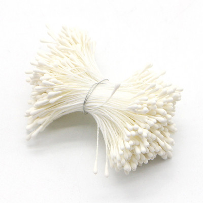 Lucia Crafts 420/600/1000 kom / lot cvijeća prašnika 2 mm DIY vijenac od umjetnog cvijeća za svatove kućni dekor D0401