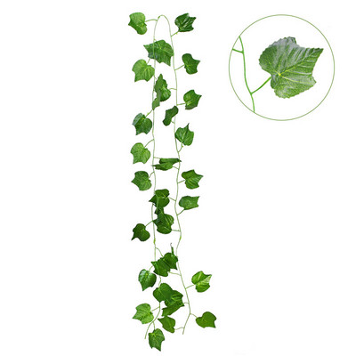 180 cm viltus efejas visterijas ziedi mākslīgo augu vīnogulāju vītne istabas dārza dekorēšanai kāzu arka, bērnu duša, ziedu dekors