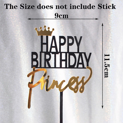 Romantiska pērļu kroņa dzelzs vītne Daudz laimes dzimšanas dienā torte Prinča princese Tēma Kāzu kūkas dekorēšana, viesību piederumi