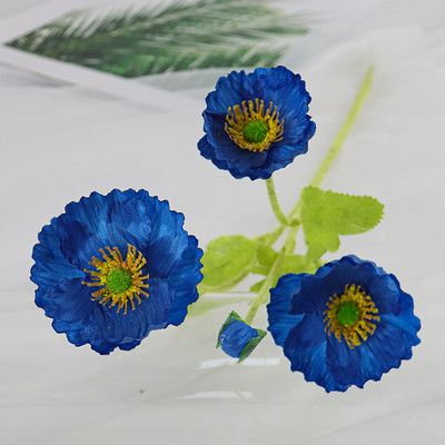 Kunstlilled Mooni siidlilled Pika varrega majapidamine Aialaud Pulmad DIY Peo Pulma Pruudikimbu Kaunistus