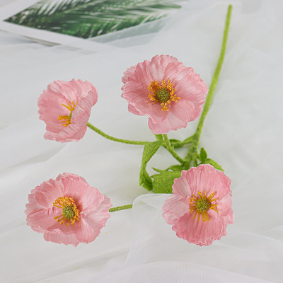 Kunstlilled Mooni siidlilled Pika varrega majapidamine Aialaud Pulmad DIY Peo Pulma Pruudikimbu Kaunistus