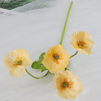 Kunstlilled Mooni siidlilled Pika varrega majapidamine Aialaud Pulmad DIY Peo Pulma Pruudikimbu Kaunistus