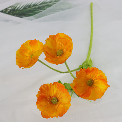 Kunstlilled Mooni siidlilled Pika varrega majapidamine Aialaud Pulmad DIY Peo Pulma Pruudikimbu Kaunistus