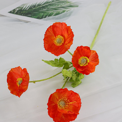 Kunstlilled Mooni siidlilled Pika varrega majapidamine Aialaud Pulmad DIY Peo Pulma Pruudikimbu Kaunistus