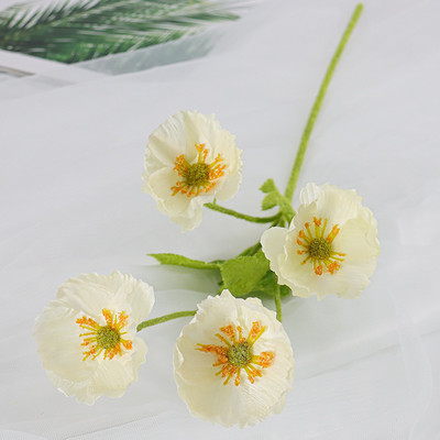 Kunstlilled Mooni siidlilled Pika varrega majapidamine Aialaud Pulmad DIY Peo Pulma Pruudikimbu Kaunistus