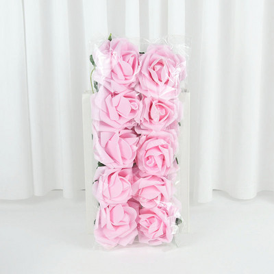 8 cm-es nagy rózsa művirág esküvői partira Otthoni irodai dekoráció Hamis rózsavirág 16 cm-es szár Sze Valentin-napi dekoráció
