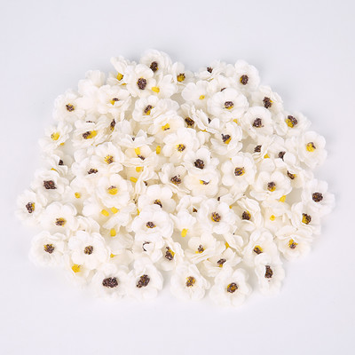 30 buc. 3 cm capete de flori cu margarete multicolore mini flori artificiale din matase pentru nunta decorarea casei coroana de Craciun album de albume