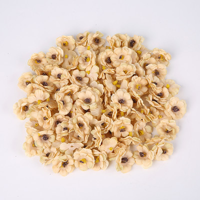 30 buc. 3 cm capete de flori cu margarete multicolore mini flori artificiale din matase pentru nunta decorarea casei coroana de Craciun album de albume