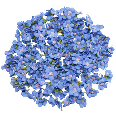 50 buc. 2 cm capete de flori cu margarete multicolore mini flori artificiale din matase pentru coroana de albume pentru decorarea nuntii pentru casa