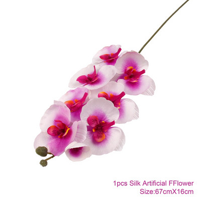 1PC Τεχνητά Λουλούδια Real Touch Artificial Moth Orchid Butterfly Orchid Peony Daisy For Home Table Wedding Festival Decoration