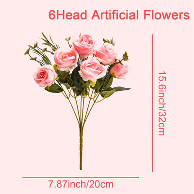 1PC Τεχνητά Λουλούδια Real Touch Artificial Moth Orchid Butterfly Orchid Peony Daisy For Home Table Wedding Festival Decoration
