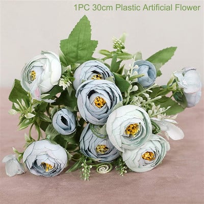 1PC Τεχνητά Λουλούδια Real Touch Artificial Moth Orchid Butterfly Orchid Peony Daisy For Home Table Wedding Festival Decoration