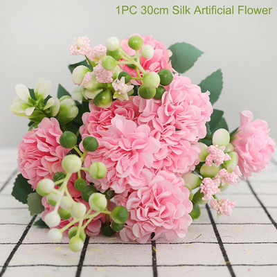 1PC Τεχνητά Λουλούδια Real Touch Artificial Moth Orchid Butterfly Orchid Peony Daisy For Home Table Wedding Festival Decoration