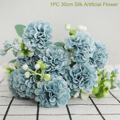 1PC Τεχνητά Λουλούδια Real Touch Artificial Moth Orchid Butterfly Orchid Peony Daisy For Home Table Wedding Festival Decoration