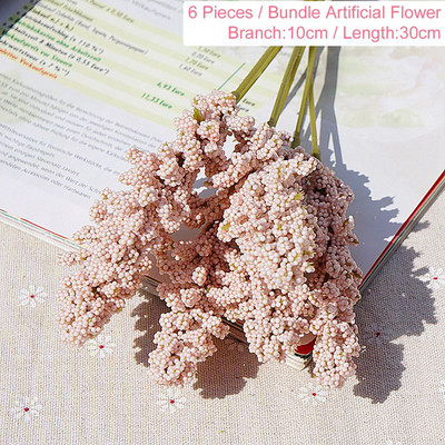 1PC Τεχνητά Λουλούδια Real Touch Artificial Moth Orchid Butterfly Orchid Peony Daisy For Home Table Wedding Festival Decoration