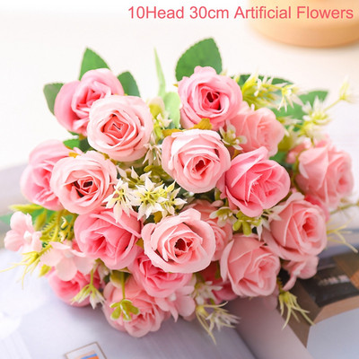 1PC Τεχνητά Λουλούδια Real Touch Artificial Moth Orchid Butterfly Orchid Peony Daisy For Home Table Wedding Festival Decoration