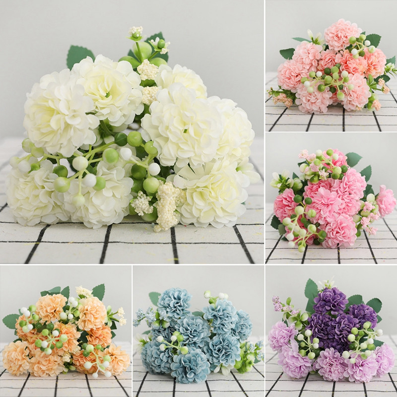 1PC Τεχνητά Λουλούδια Real Touch Artificial Moth Orchid Butterfly Orchid Peony Daisy For Home Table Wedding Festival Decoration