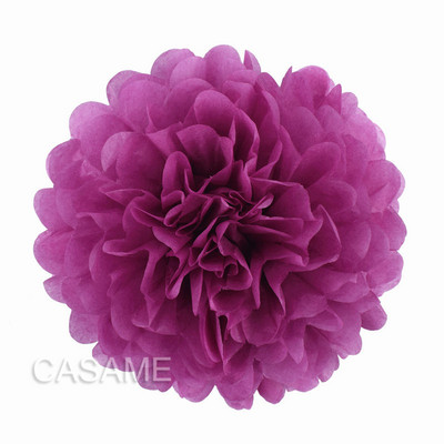 5 buc 4 6 8 10 12 inch Hârtie igienica Pom Pom Poms Hârtie pentru petrecere de nuntă Pompon Flori pentru decorarea nunții Pompoane Aniversare Bebeluş