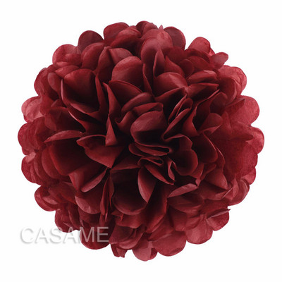 5 buc 4 6 8 10 12 inch Hârtie igienica Pom Pom Poms Hârtie pentru petrecere de nuntă Pompon Flori pentru decorarea nunții Pompoane Aniversare Bebeluş