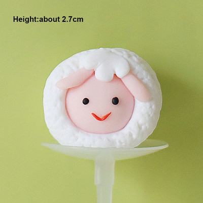 1db Farm Animal Party Cake Dekoráció Állat Torta Topper Kid Baby Shower Születésnapi Party Tortadekor Farm Animal Theme Party