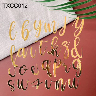 Decor acrilic pentru tort cu oglindă aurie La mulți ani, alfabet englezesc, număr roman, pentru petrecere de nuntă, pentru tort, cu steagul pentru cupcake