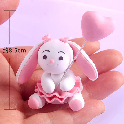 1 tk Creative Arch Hair Ball koogitops Palju õnne sünnipäevaks magustoidukaunistus beebi duši jaoks DIY Cake Top Flags tarvikud