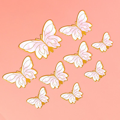 Roosad liblika tordikatted Palju õnne sünnipäevaks koogi kaunistus pulmade sünnipäevapeo jaoks Baby Shower magustoidu küpsetustarbed