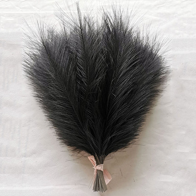 10/30Pcs Χνουδωτό Pampas Grass Τεχνητά Λουλούδια Διακόσμηση για Γάμο Boho Bouquet Party Διακόσμηση Βάζου Σπιτιού Ψεύτικο φυτό Reed Flower