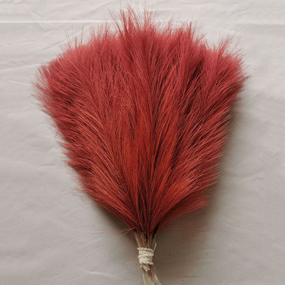 10/30Pcs Χνουδωτό Pampas Grass Τεχνητά Λουλούδια Διακόσμηση για Γάμο Boho Bouquet Party Διακόσμηση Βάζου Σπιτιού Ψεύτικο φυτό Reed Flower