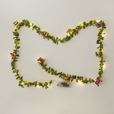 10/20 led-uri alb 1,5/3 metri șir de trandafiri cu lumini centru de masă pentru nuntă decorațiuni ghirlandă de trandafiri artificiale strălucitoare