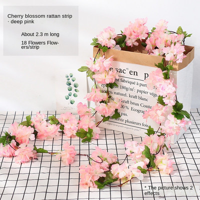 7 jalga 2 m lillepael Kunstlik Wisteria viinapuu vanik Taimed Lehestik Õues Kodu Järelill Võltslilled Rippseinakaunistused