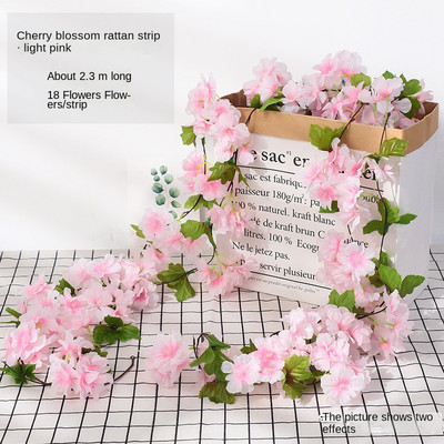 7 jalga 2 m lillepael Kunstlik Wisteria viinapuu vanik Taimed Lehestik Õues Kodu Järelill Võltslilled Rippseinakaunistused