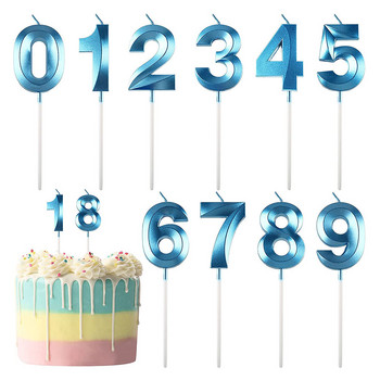 1 бр. Номер Свещи за рожден ден Торта за торта Декорация за парти за рожден ден Свещ за сватбена торта Консумативи за украса на торта Инструменти