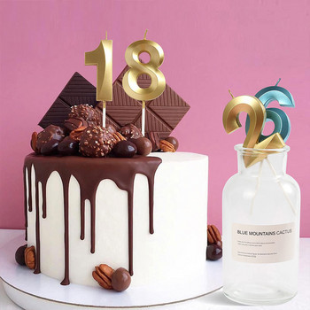 1 τεμ. Αριθμός Κεριά γενεθλίων Κέικ Topper Διακόσμηση πάρτι γενεθλίων Γαμήλια τούρτα Μπομπονιέρα Προμήθειες Εργαλεία διακόσμησης τούρτας