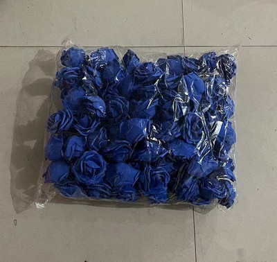 20/30/50 gab. 8CM mākslīgās PE putu rožu ziedi galvas līgavas pušķis zieds kāzu ballītei dekoratīvs albums, DIY zieds