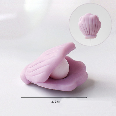 Decorat pentru tort cu scoici de mare, stea de mare, pentru petrecere de aniversare, pentru baby shower, pentru nunta, pentru tema petrecerii sub mare