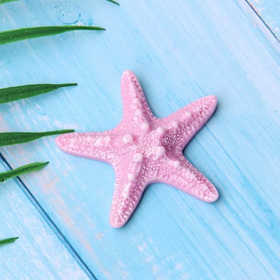 Decorat pentru tort cu scoici de mare, stea de mare, pentru petrecere de aniversare, pentru baby shower, pentru nunta, pentru tema petrecerii sub mare