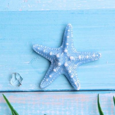 Decorat pentru tort cu scoici de mare, stea de mare, pentru petrecere de aniversare, pentru baby shower, pentru nunta, pentru tema petrecerii sub mare