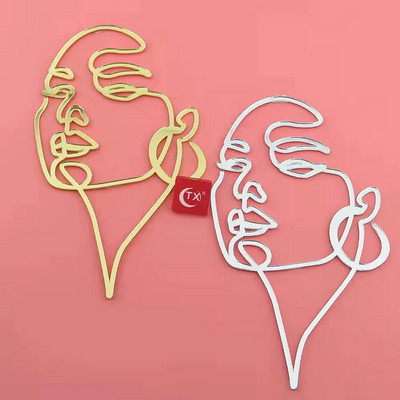 Māksla, grūtniece, daudz laimes dzimšanas dienā kūkas virsma, akrila zelta dāma, seja, kāzu mazuļa pēdu nospieduma kūkas virsma, ballīšu kūkas dekorācijas